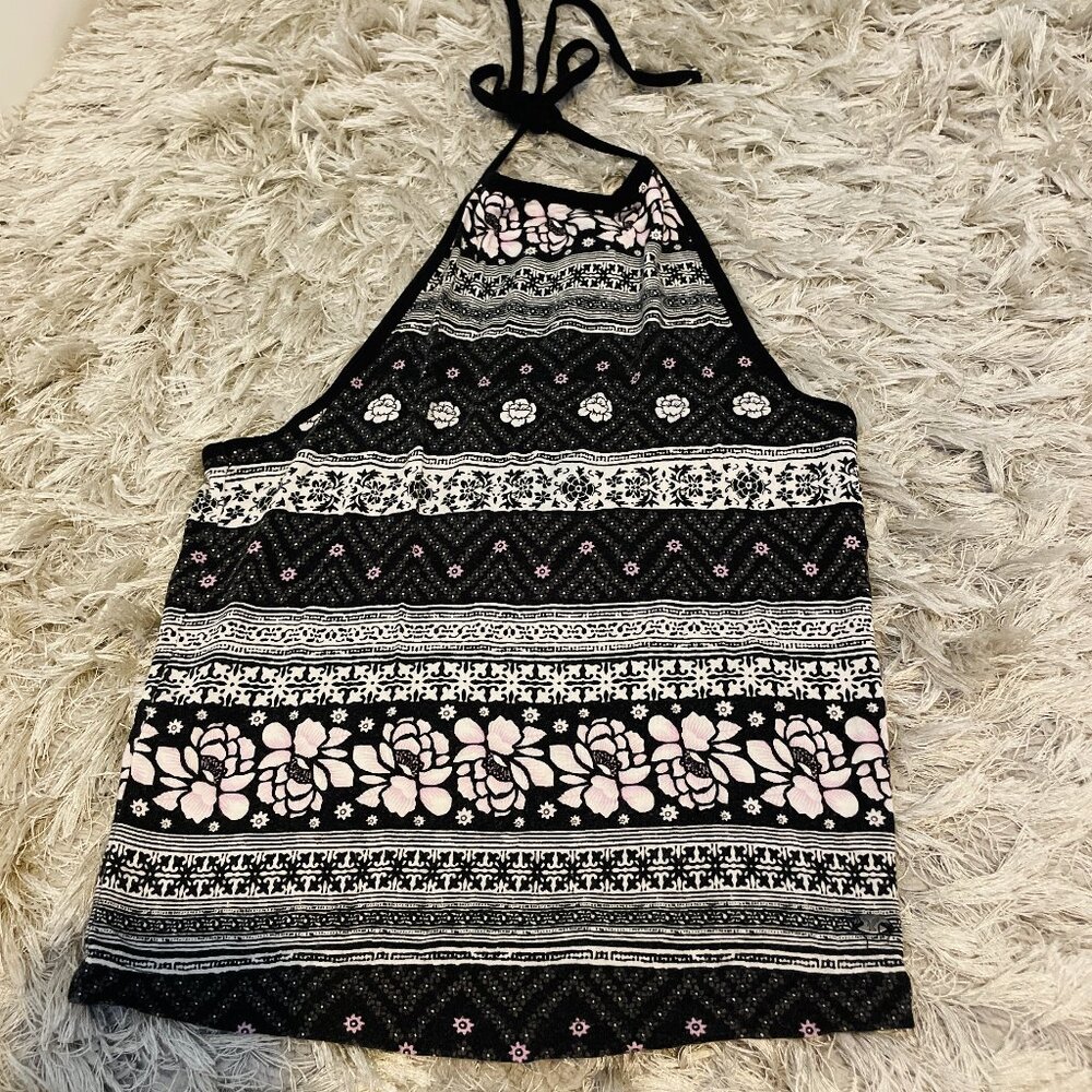 American Eagle pattern halter top